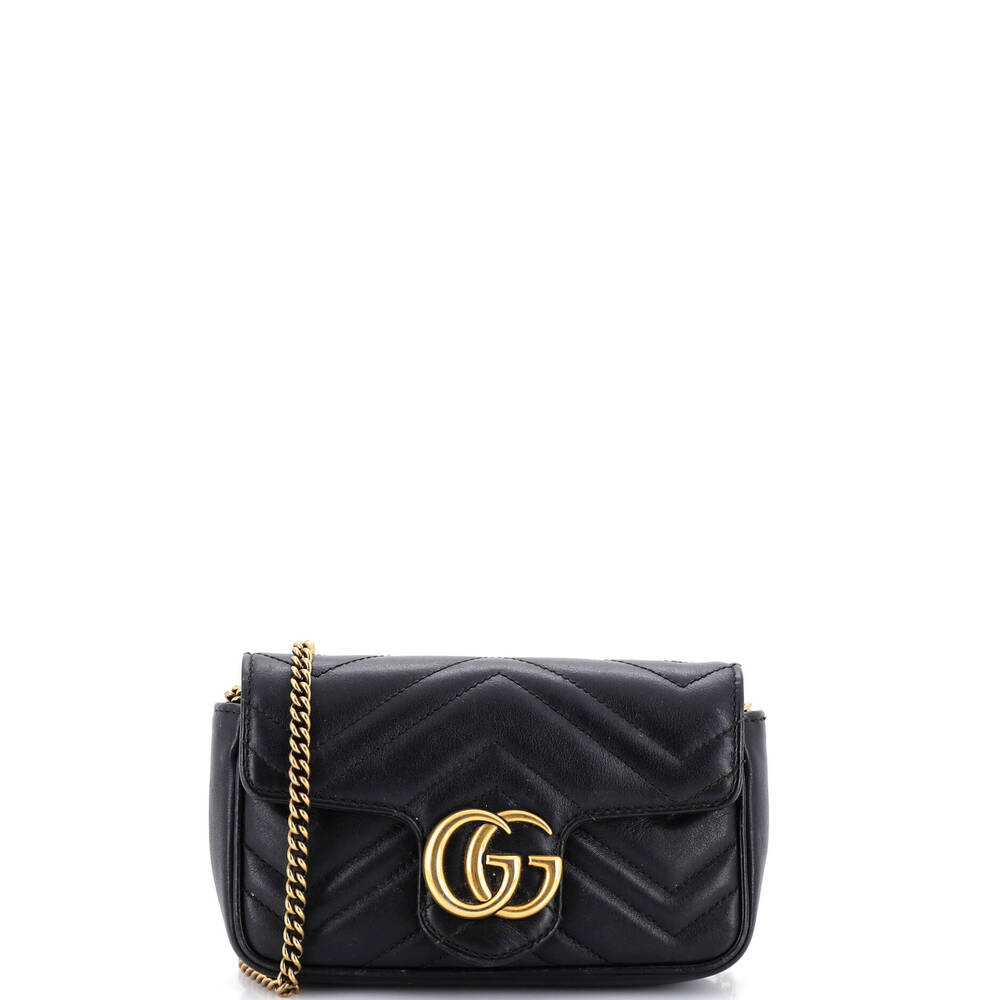 Gucci Gg Marmont Flap Bag Matelasse #259571G12B